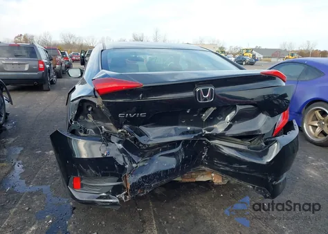2016 Honda Civic Ex z USA, uszkodzony, nr VIN 19XFC2F76GE236767